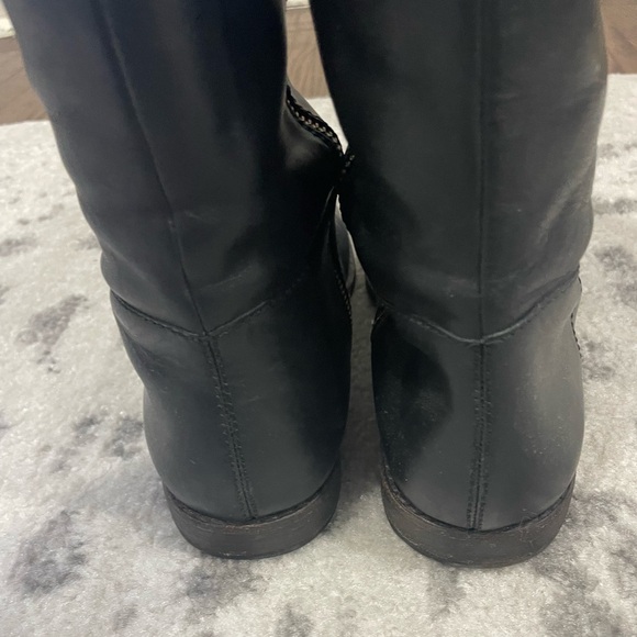 GUC Coach Martta Leather Boots Size 8 - Picture 7 of 14